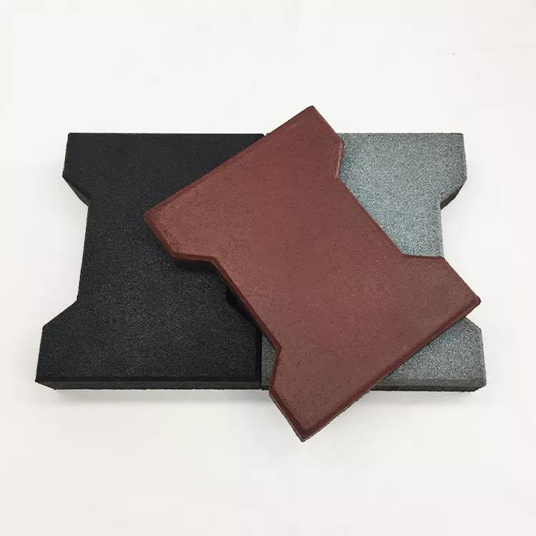 Easy To Clean Horse Rubber Bricks Stables Rubber Praver Horse Barn Rubber Tiles Paver