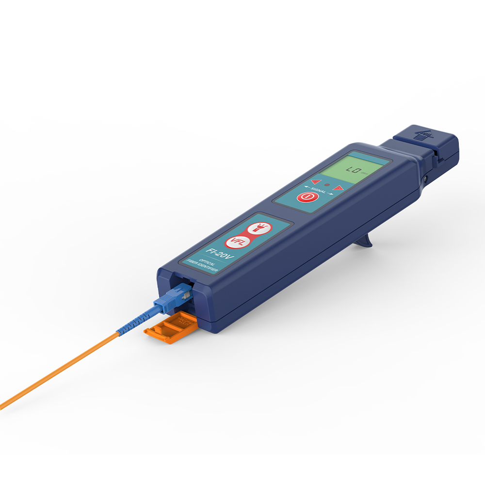 Identificatore in fibra ottica FI-20V uguale OFI-40V 800~1700nm Rileva la lunghezza d'onda Indicazione della direzione del segnale VFL 5-8 km Luce LED