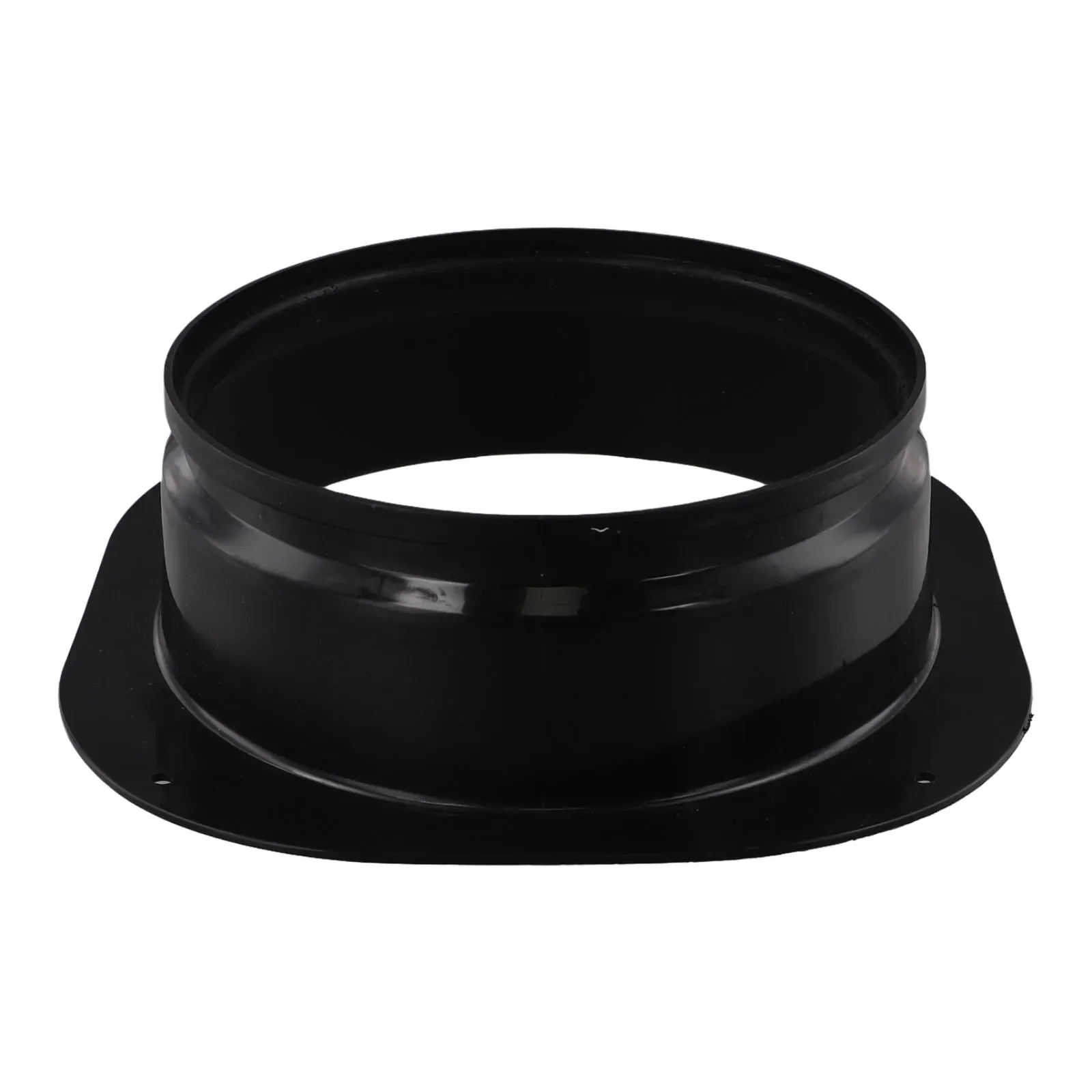 Adaptador de tubo de ventilação, conector de flange, tubo de ventilação, conexão de duto de ar, interface de flange quadrado para redondo, junta de tubo de escape