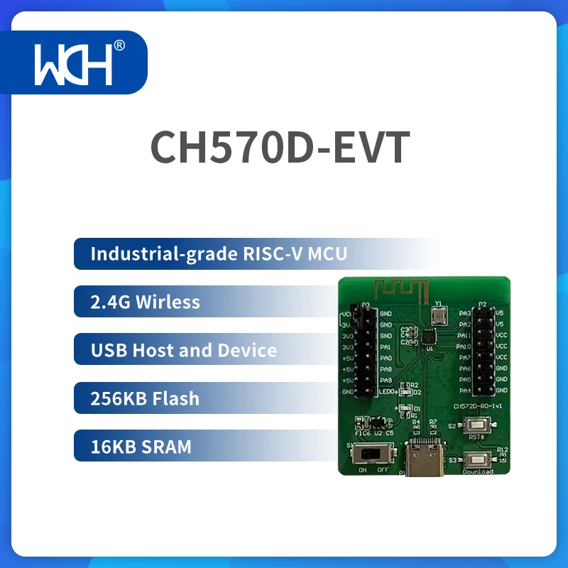 1 шт./компл. RISC-V MCU CH570 базовая оценочная плата