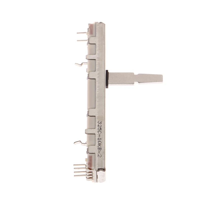 1Pc RS45 Series Straight Slip Potentiometer Pitch Tempo Fader 10KB×2 DCV1024 Total Length 60MM DDJ-SB DDJ-SB2 DDJ-SB3 DDJ-400
