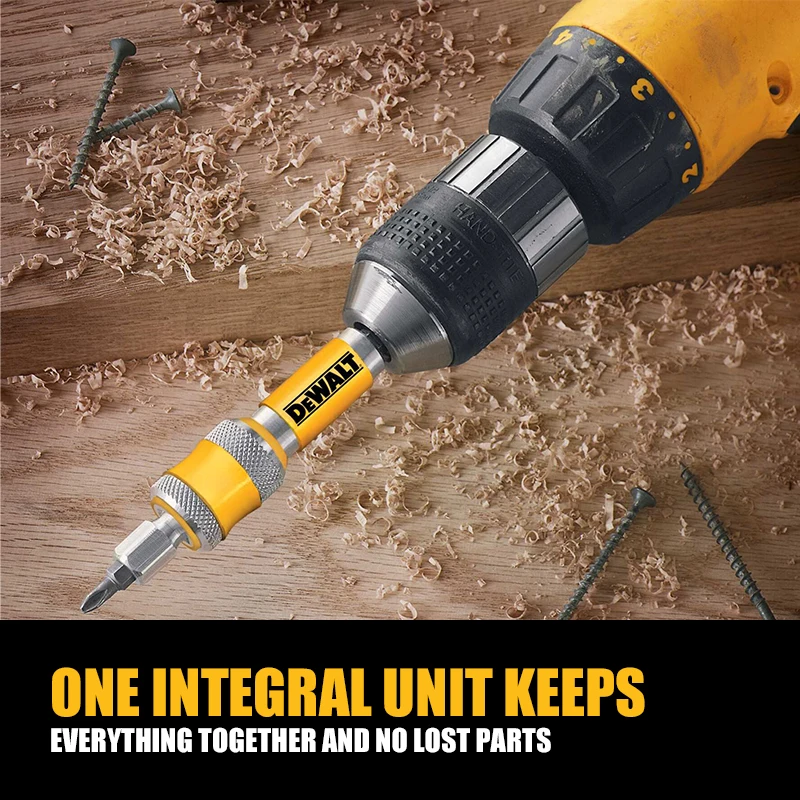 DEWALT DW2700 DW2701 DW2702 6MM 8MM 10MM 3 en 1 unidad de accionamiento de taladro accesorios de herramientas eléctricas para carpintero