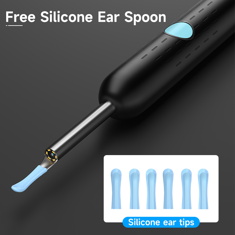 Visual Wireless Endoscope 4.2mm HD 1080P Camera for iOS/Android WiFi Otoscope Ear Picker for Ear Cleaning Skin Health Check