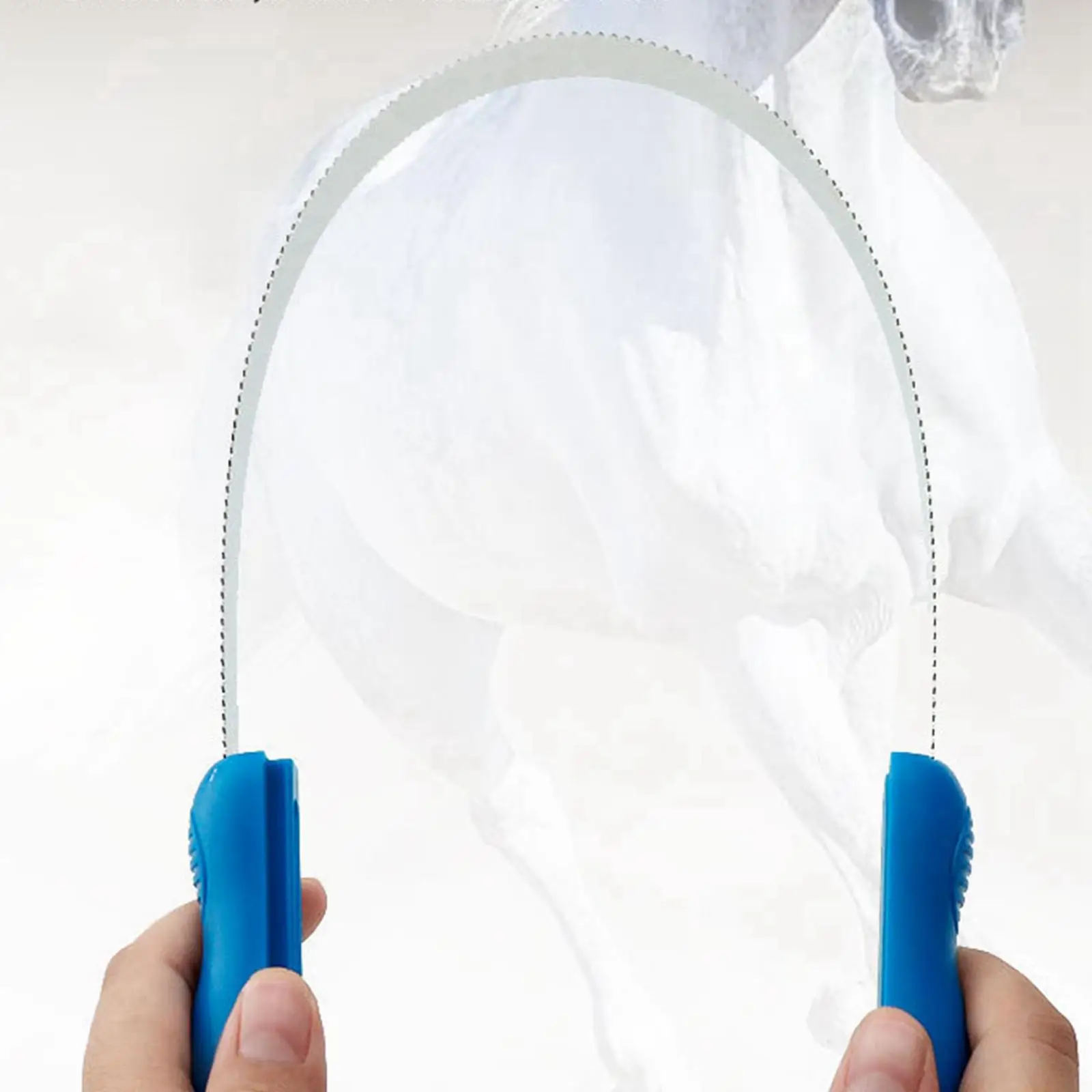 Pferdepinsel Schaber Open Knot Tool DE Shedding Tool Doppelseitige Shedding Blade