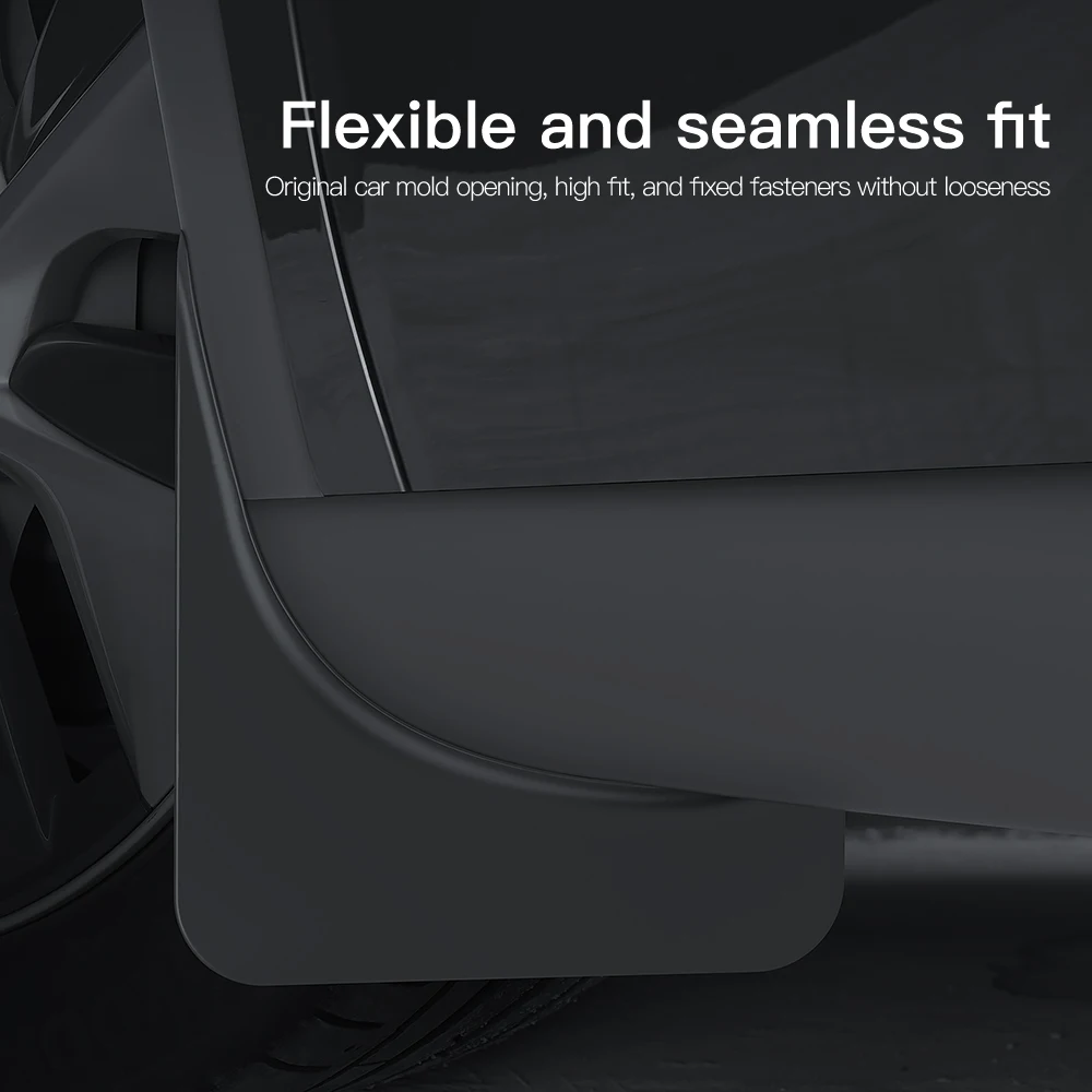 YZ For Tesla Model 3 Y Highland Juniper 2021-2025 4PCS Front Rear Wheel Mud Flaps Tesla Front Rear Fender Protector Accessories