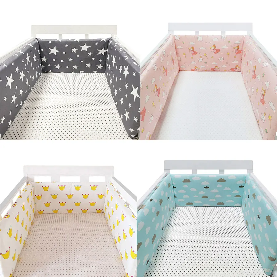 50*30 ซม.แผ่นป้องกันเตียงเด็กเตียงเด็กแผ่นป้องกันการชนกันเตียงรอบแผ่นหนาเตียงเด็กแผ่นล้อมรอบ