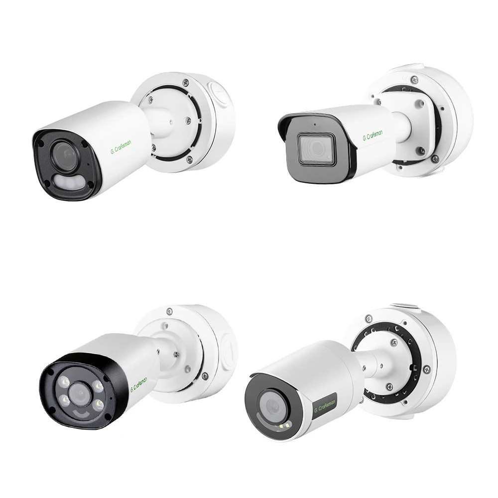 G.Craftsma S-B310 Caixa de junção à prova d'água de metal completo para suportes de câmera IP Acessórios CCTV para câmeras Hik