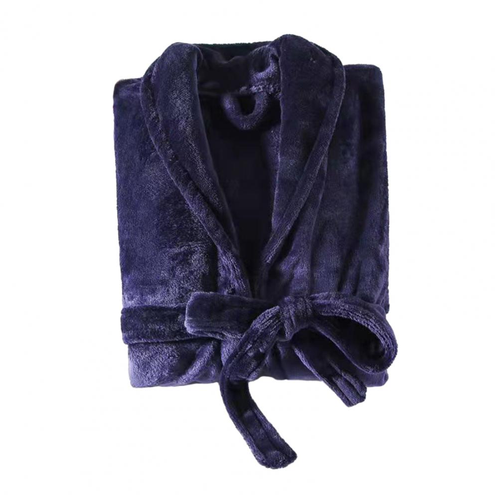 Roupão de banho macio e fofo, roupão de inverno unissex aconchegante com design de renda, material grosso e quente, características absorventes de água para uso final