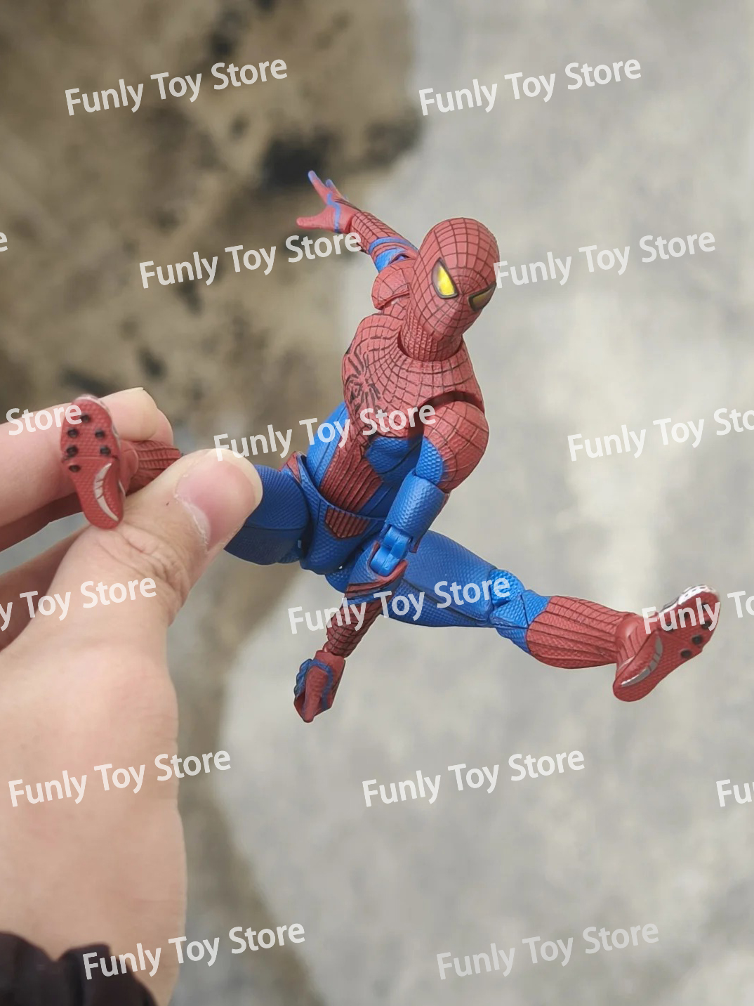 Ct Toys スパイダーマン Mafex 001 ピーター・パーカー アンドリュー・ガーフィールド アメイジング・スパイダーマン Shf アニメ アクションフィギュア 置物 カスタマイズされたおもちゃ