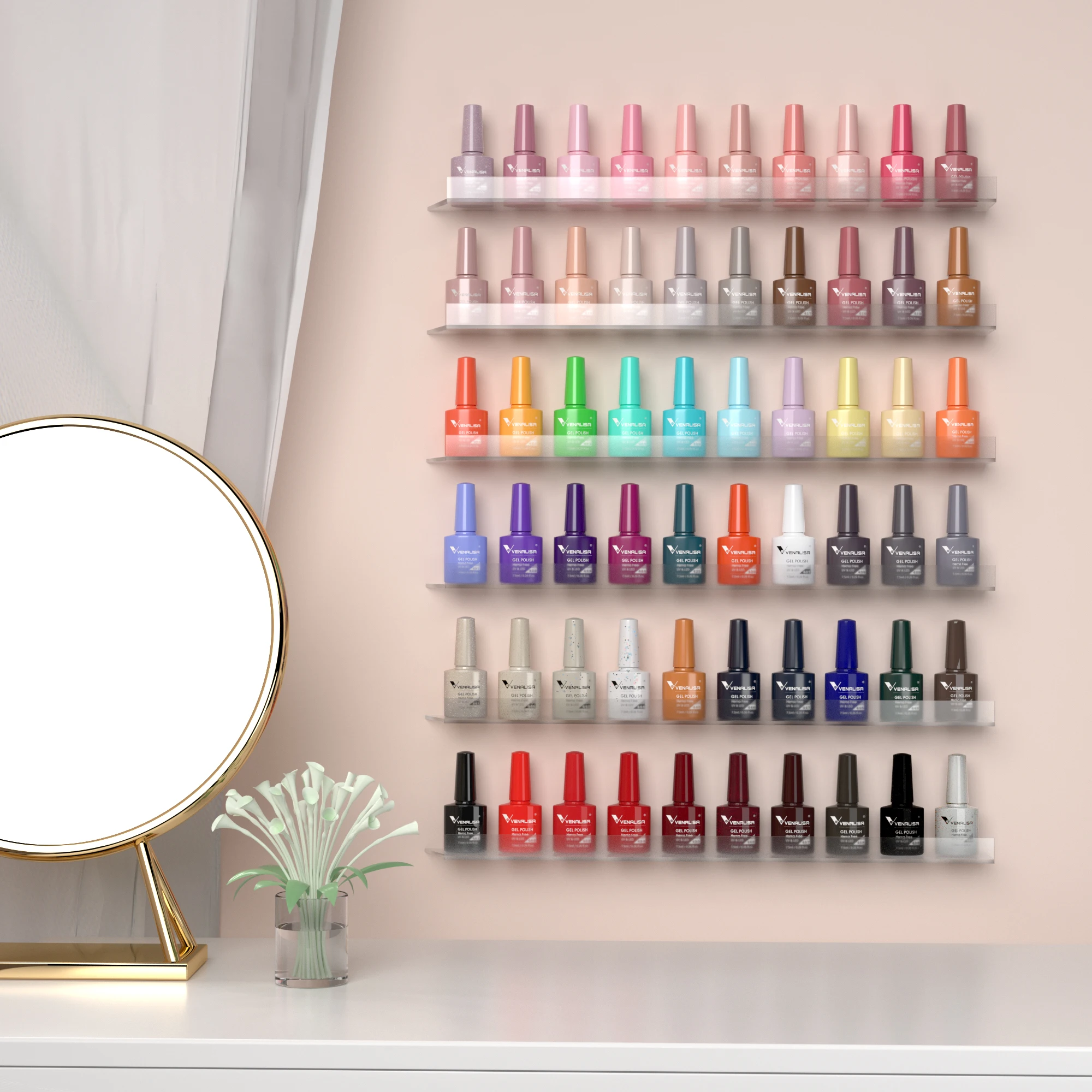 Venalisa VIP4 เล็บเจล 7.5ml ใหม่มาถึง Soak Off UV LED เจลเคลือบเงาเต็มรูปแบบ Super Texture งดงามเล็บ