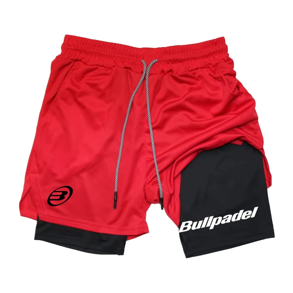 新しいメンズ Padel スポーツショーツ夏の男性通気性テニスショーツ速乾性バドミントンズボン屋外ランニングスポーツウェア