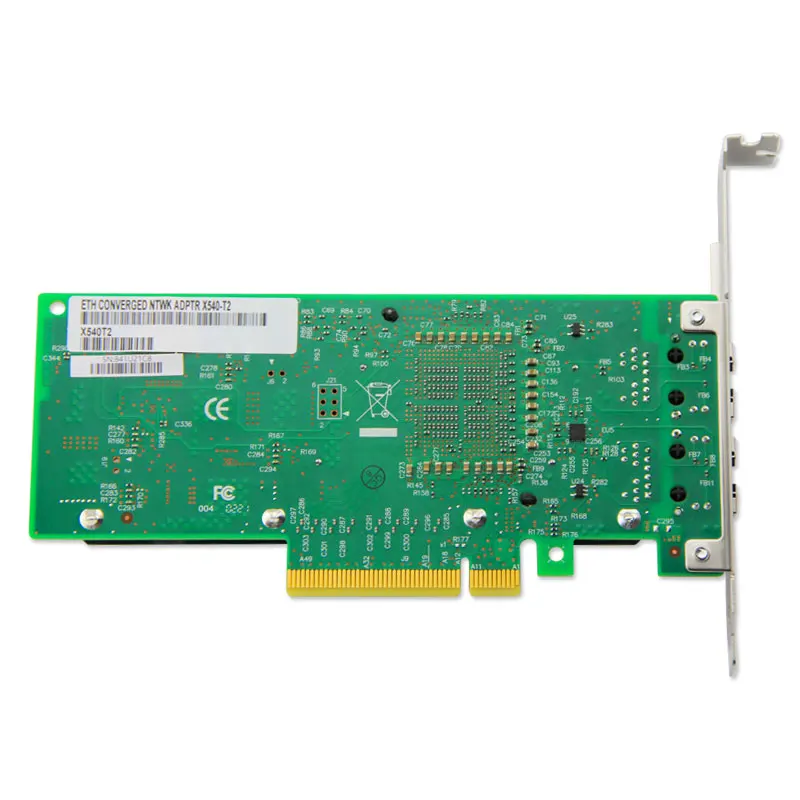 X540-T2 Intel Чипсет PCIe x8 Двойной медный порт RJ45 10 Гбит/с Сетевая карта Ethernet PCIE-X8 X16