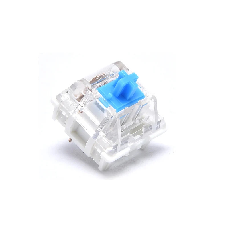 10PCS Original Cherry MX Mechanical Keyboard Switch, Blue RGB Switch Shaft