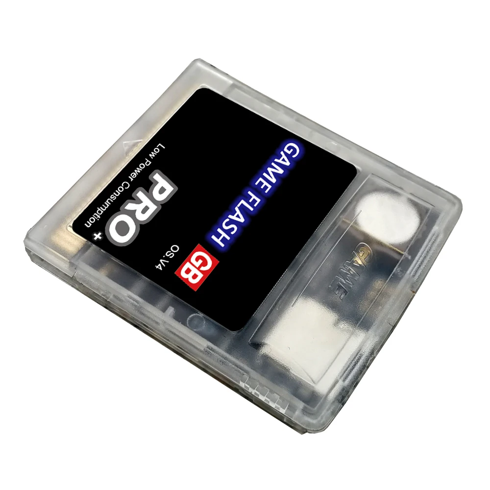 Caixa de jogo multifuncional adequada para Edgb Gameboy Color Game Boy GB GBC com suporte para cartão TF