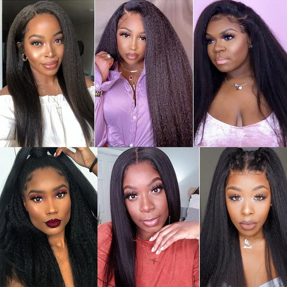 1 3 4 pacotes kinky em linha reta peruano tecer pacotes de cabelo humano cru pacote virgem remy extensões para mulheres trama yaki grossa