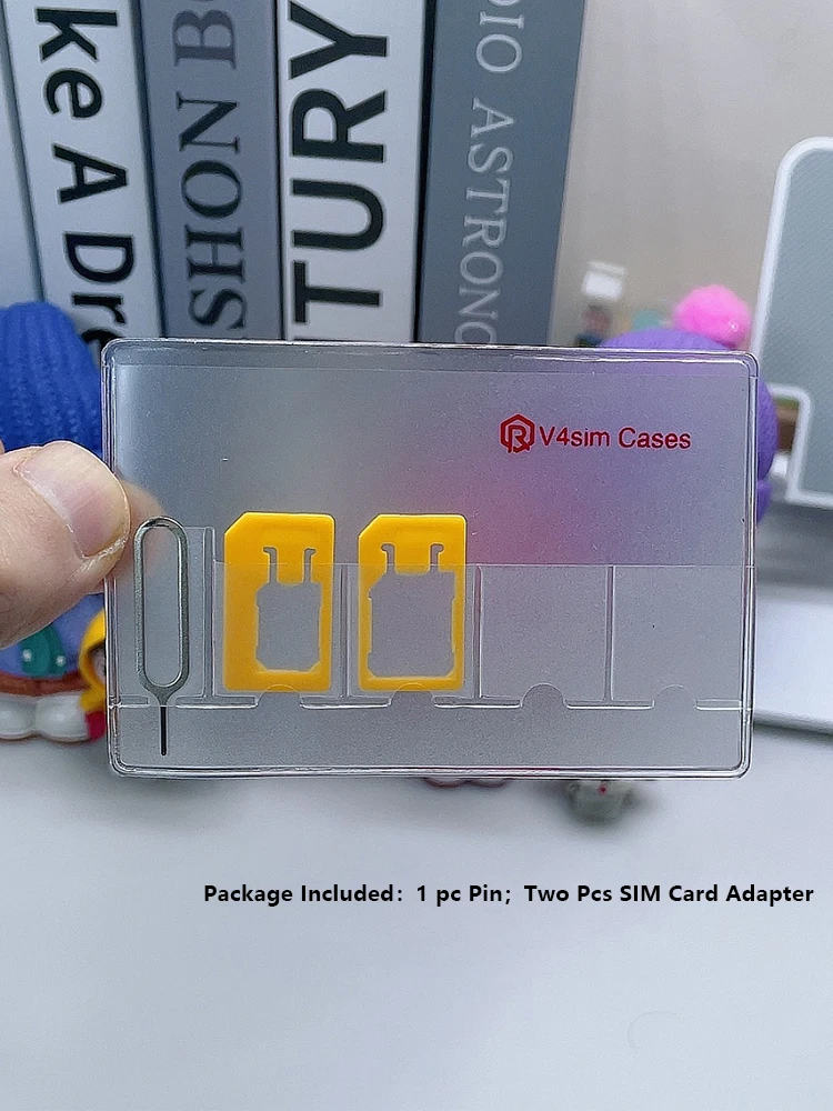 Portable SIM Micro Pin Nano Memory Card Storage Bag Box SIM Card Protector Holder