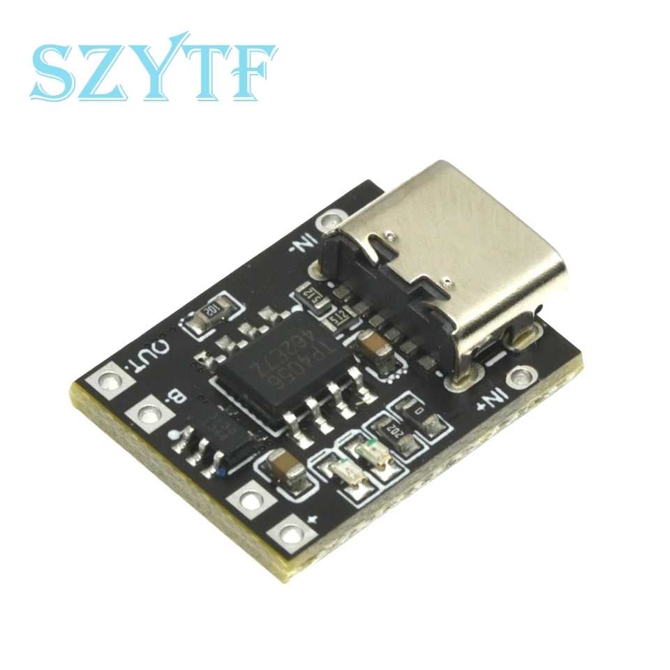 1-10pcs USB TP4057/56 1A Lithium Battery Charging Protection Board Module Micro Type-C Polymer Battery Over Temperature
