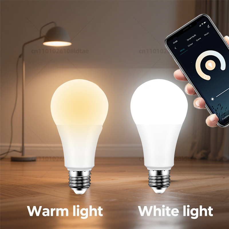 Bombilla LED inteligente con WiFi, 220V, 110V, E27, Alexa, 12W, 15W, 20W, aplicación Cozylife, Google Home, Vioce, Control de grupo temporizado