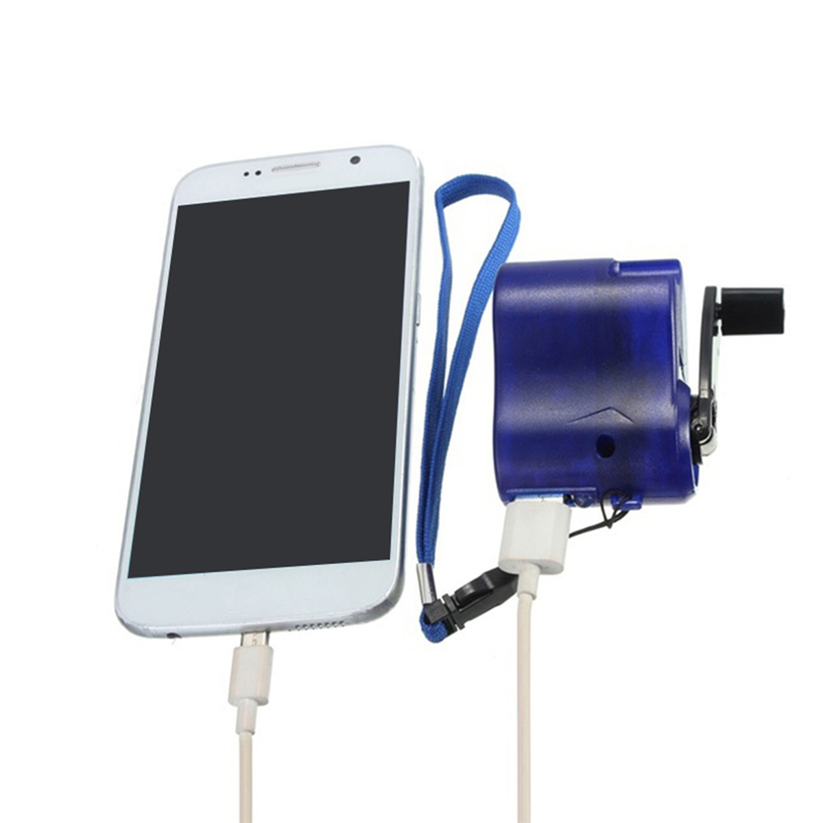 BAAU 4X USB noodhandzwengeldynamo voor universele oplader Reisladergadgets