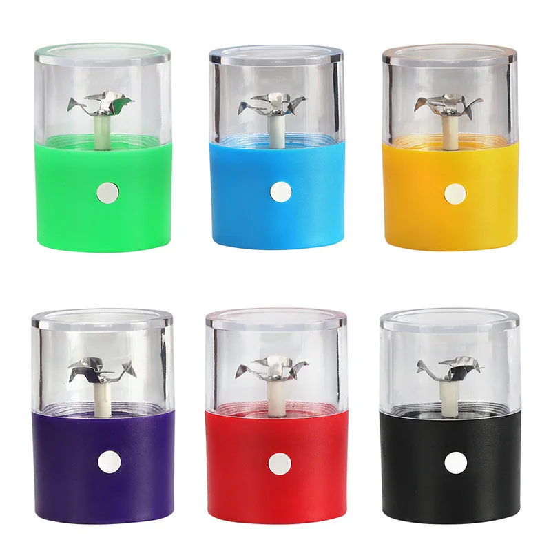 Molinillos de hierba con carga USB, trituradora de tabaco, molinillo de hierbas eléctrico, accesorios para fumar recargables, herramientas de cocina para el hogar