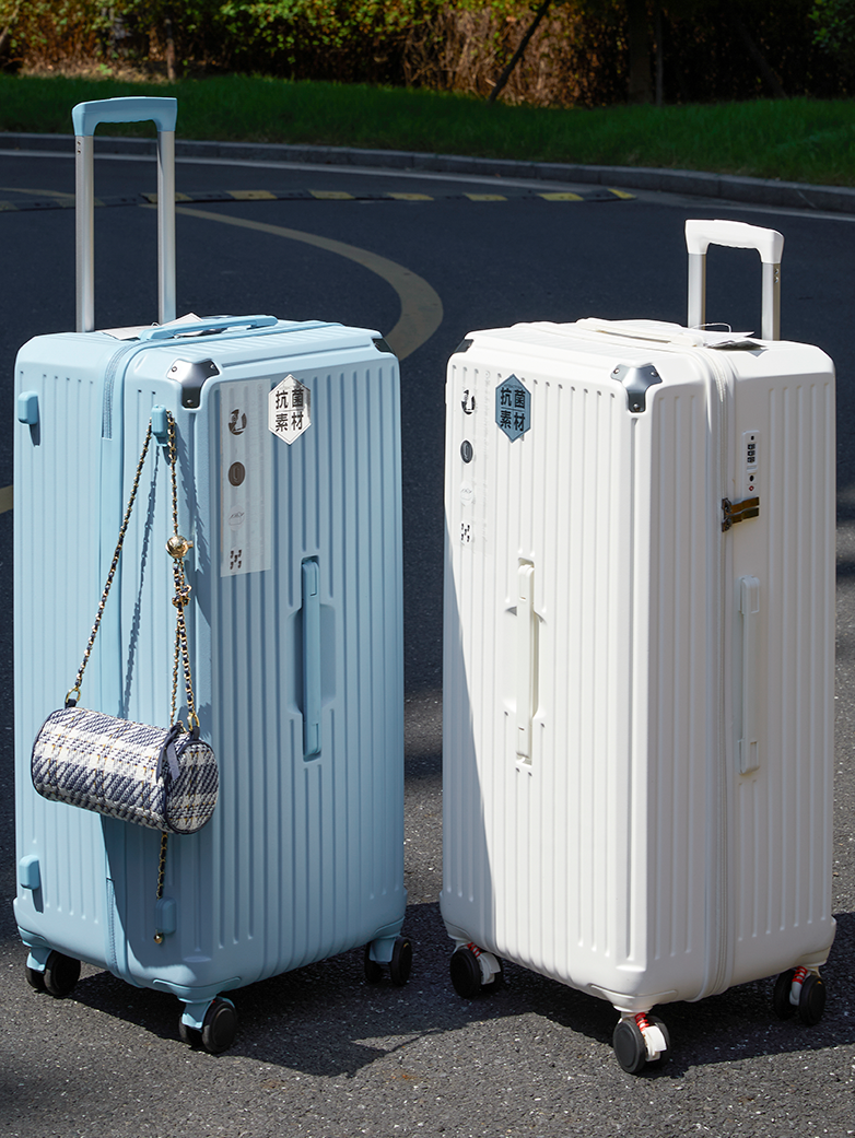 厚みのある PC 大容量旅行スーツケース 5 輪ユニバーサルホイール男性と女性のための 28 インチ 30 インチパスワードボックス