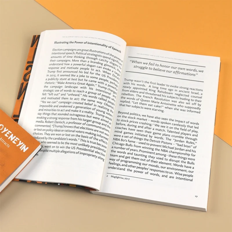 Personalizado Impresión de libro de tapa blanda personalizada, alta calidad