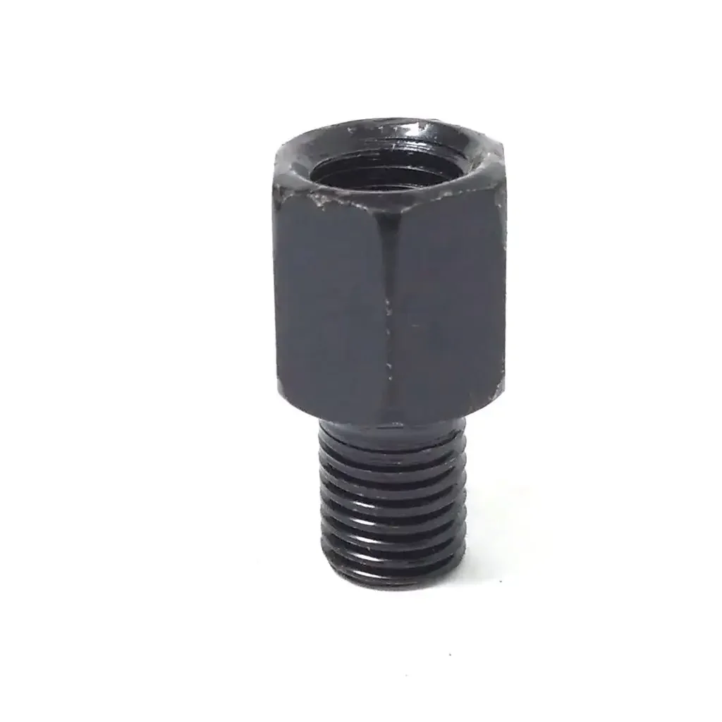 Adaptador de espejo negro M10 M8 10MM 8MM adaptadores de espejos retrovisores para motocicleta tornillos de perno de conversión de rosca derecha izquierda