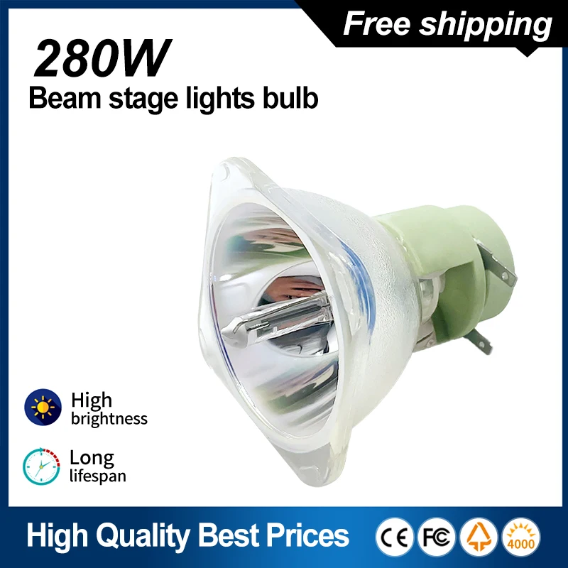 Mailepu Sirius HRI 280W 7800K ampoule à décharge Hri 280w 10R lumière de scène hybride lavage Zoom faisceau lumineux R10
