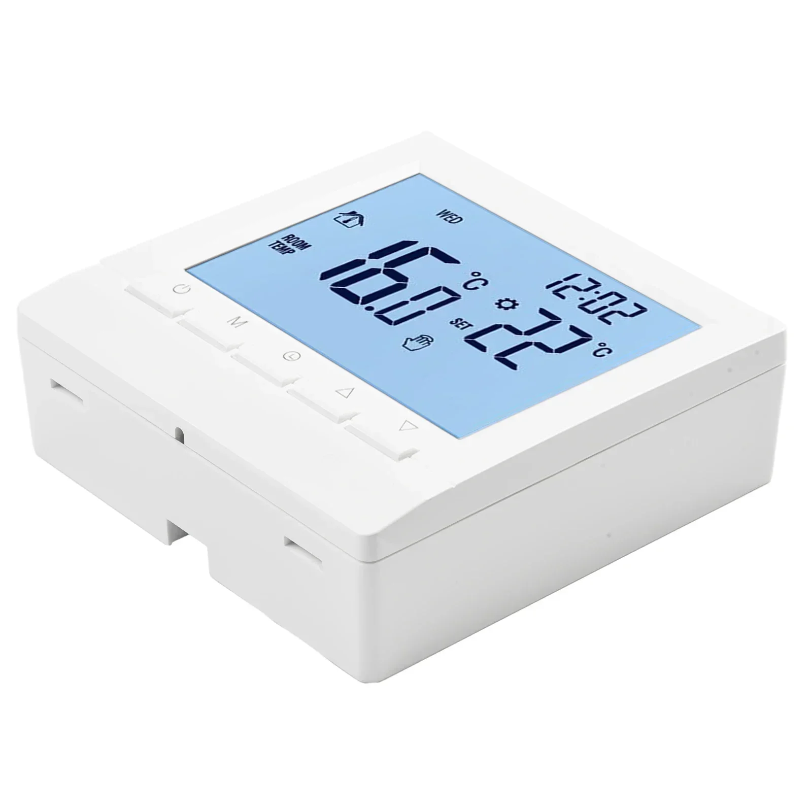 Controlador de temperatura programable, termostato de habitación, pantalla LCD Digital, controlador de pantalla táctil, caldera de Gas para calefacción de suelo
