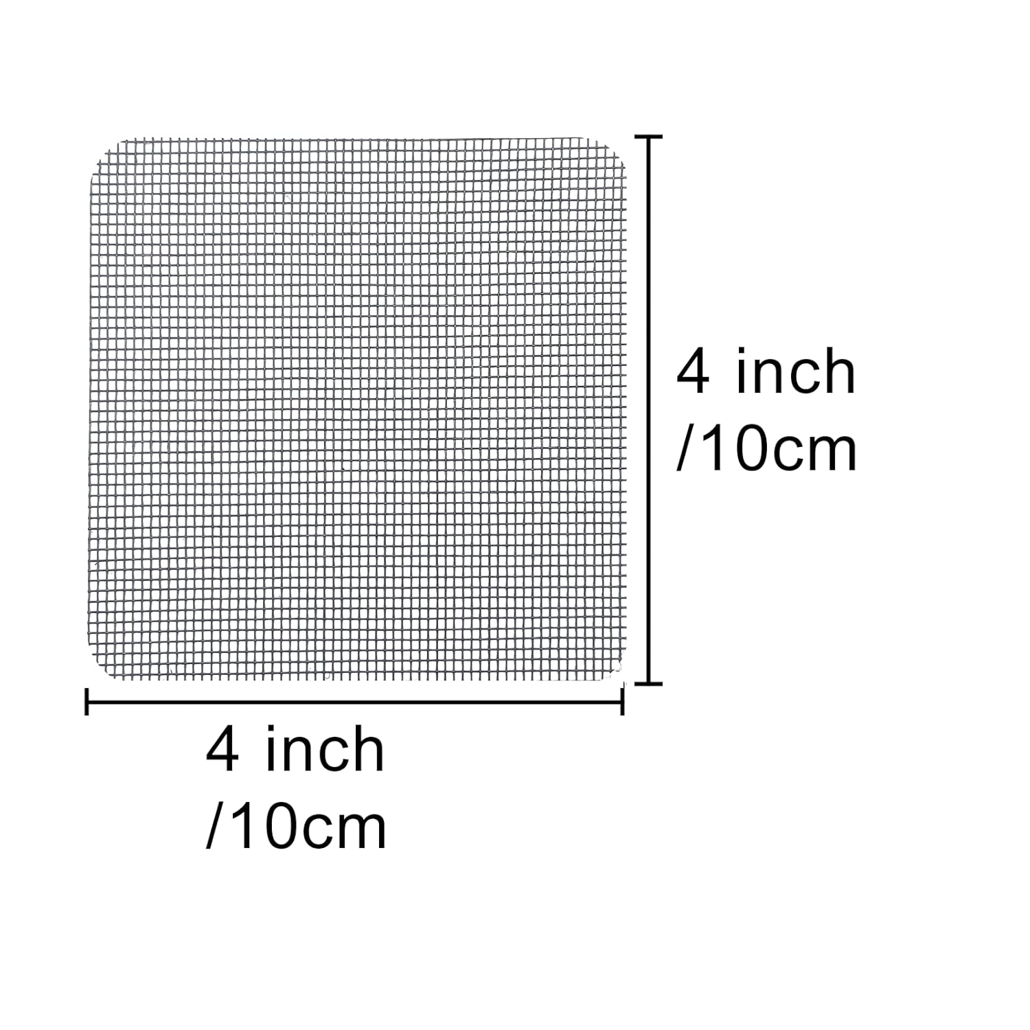 윈도우 스크린 수리 키트, 블랙 윈도우 스크린 패치, 빠른 수리 키트, 메쉬 스크린 문짝, 강력한 접착 유리 섬유 테이프, 10 개