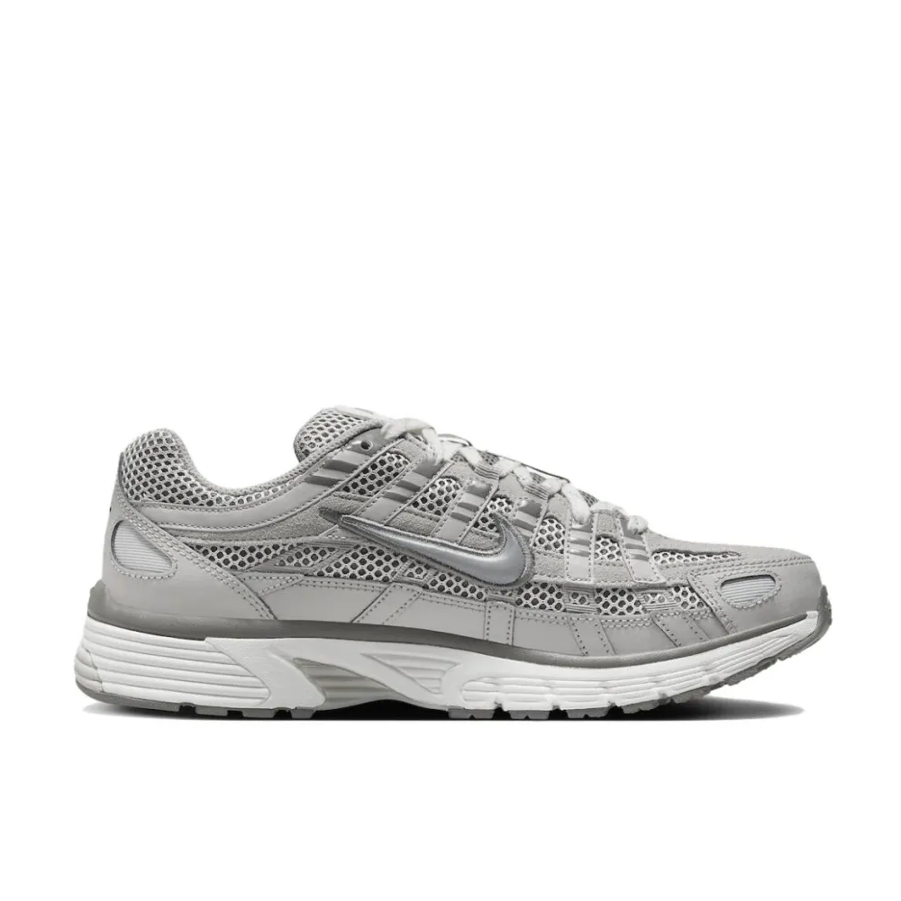 Nike Nueva inclusión Gris P-6000 Zapatillas clásicas retro informales para correr Zapatillas bajas antideslizantes para hombres y mujeres