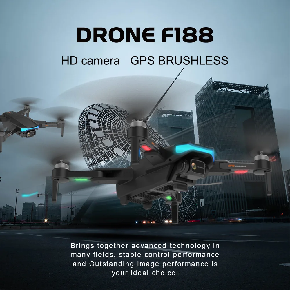 デュアルカメラ付き折りたたみ式ブラシレスドローン,GPS,航空写真,4軸,長距離5g,リモコン,6k,HD