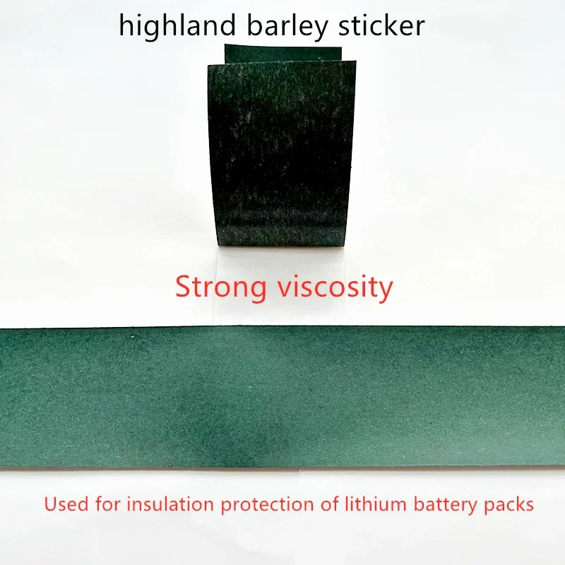 5 Meter/Rolle 18650 21700 Lithium-Akku-Isolierungsaufkleber, Highland-Gerstenpapier, umwickelt mit selbstklebender Rückseite