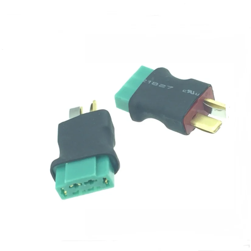2 Pcs Deans T Plug สไตล์ Tamiya MPX Mini Tamiya ชายหญิงอะแดปเตอร์ไร้สายเชื่อมต่อปลั๊กสําหรับ RC FPV Drone รถ Lipo แบตเตอรี่