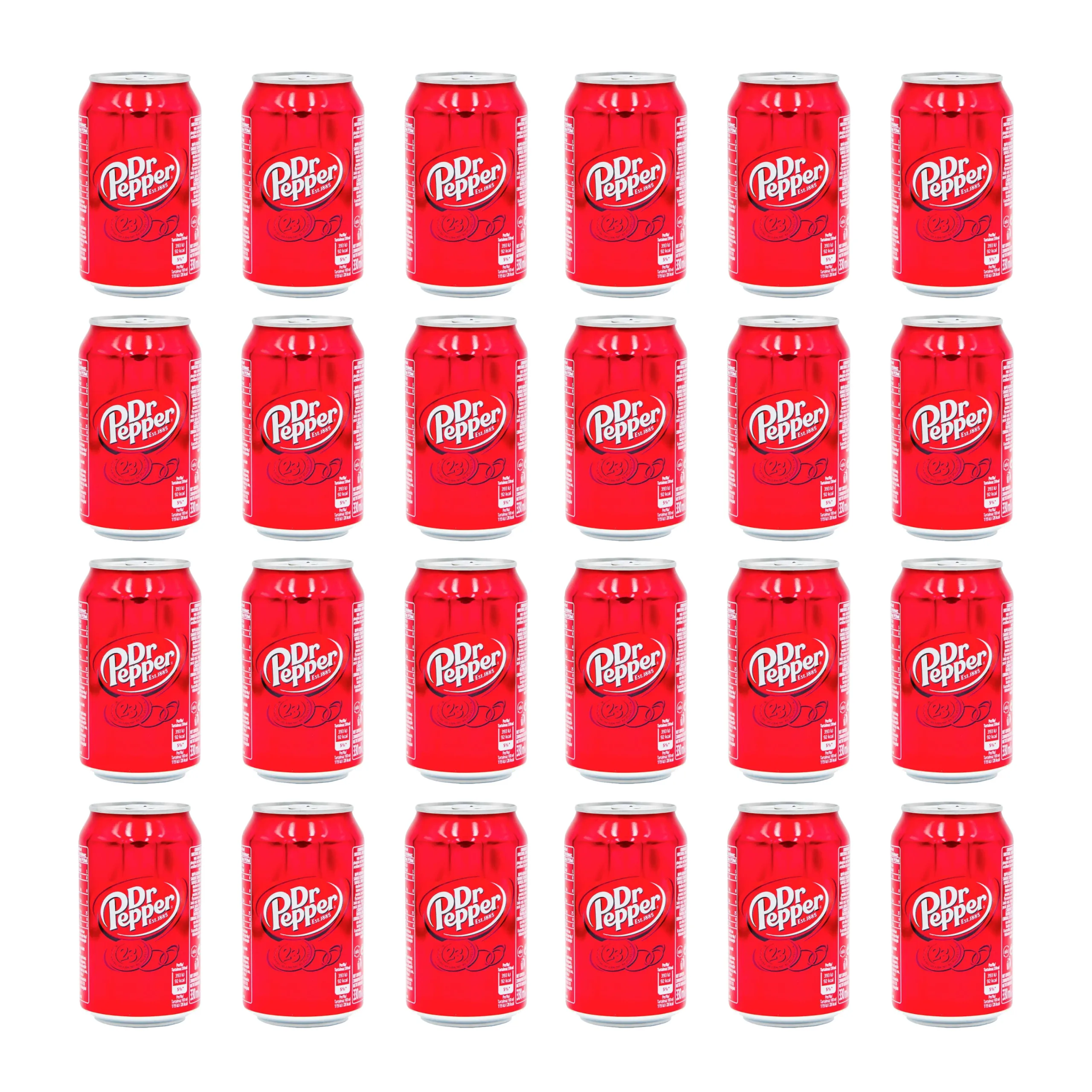 24x Napój gazowany DR PEPPER Regular puszka 330 ml