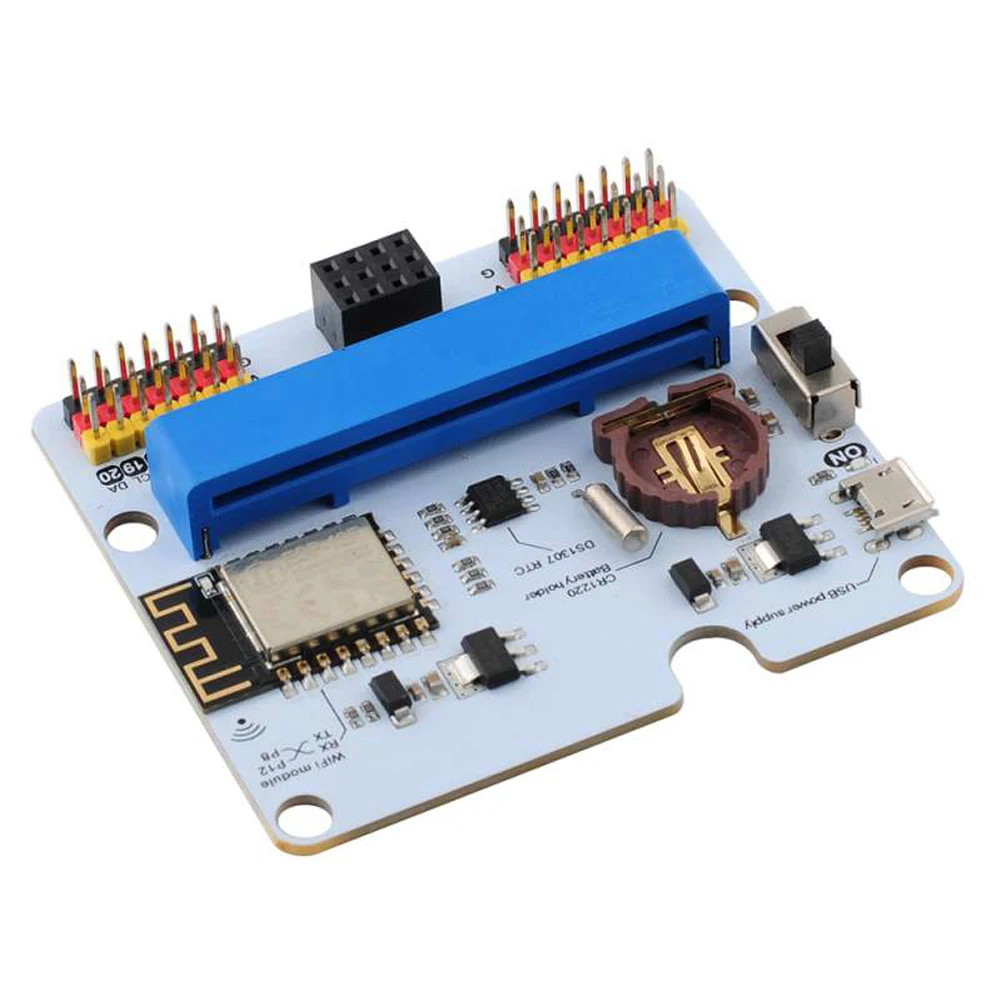 Micro: Bit IO Mở Rộng Ban IOBIT V2.0 Đột Phá Adapter Legoeds-Tương Thích Cho KittenBot Meowbit Hỗ Trợ Makecode KittenBlock
