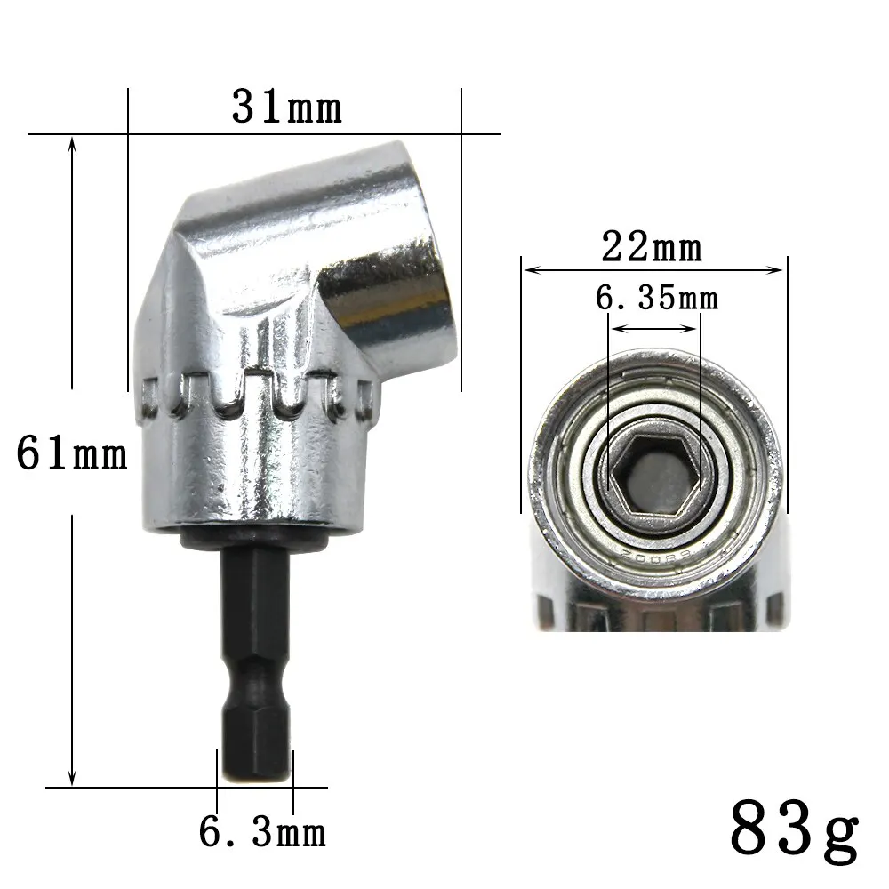Destornillador de giro de 105 grados, taladro eléctrico de junta, dispositivo de esquina de 300mm, eje Flexible Universal, juego de herramientas de manga de biela