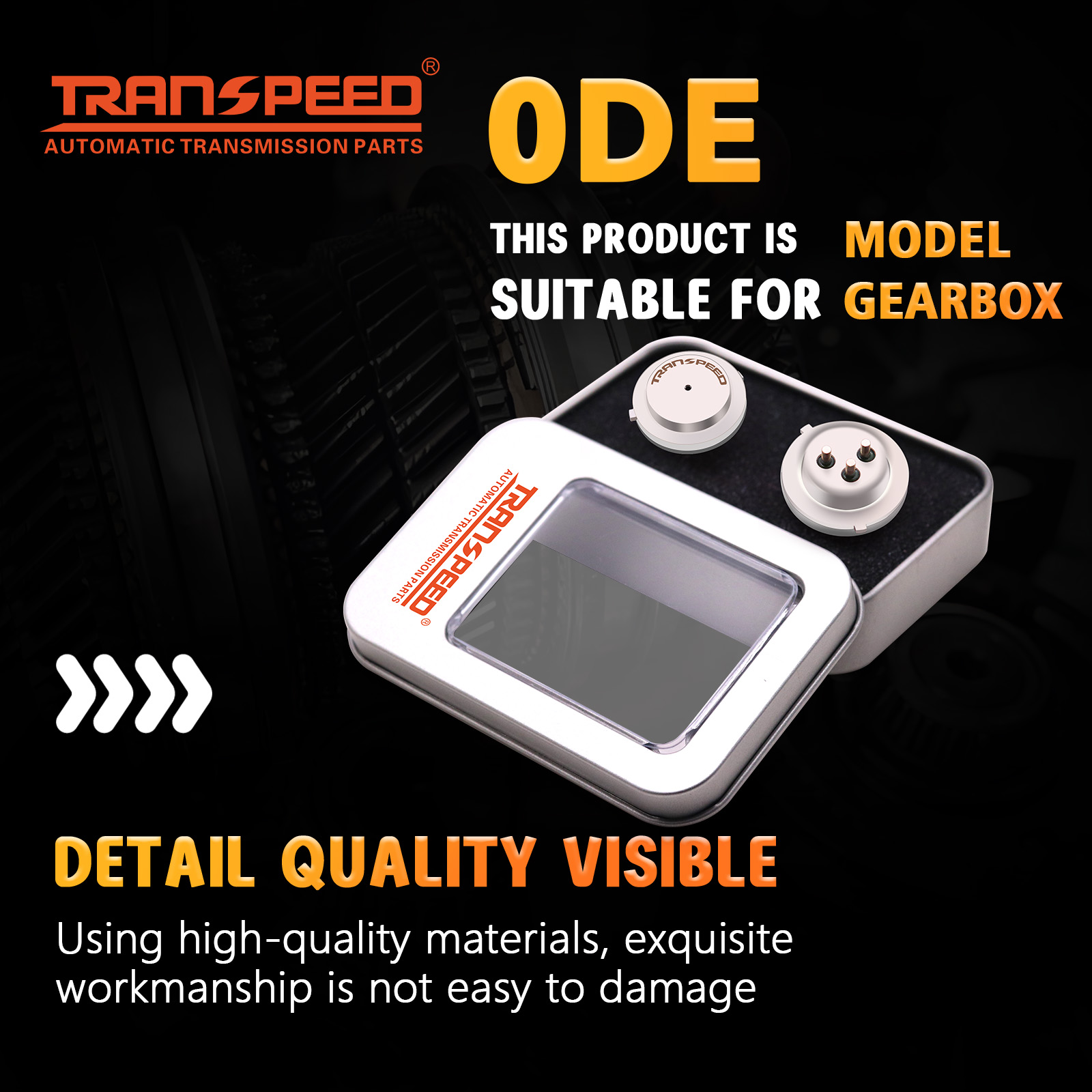 Transspeed par 0DE 0GC DQ380 DQ381 DQ500 Unidad de Control del Sensor de presión de transmisión TCM TCU 725.0 para Audi Q3 VW Scirocco Tiguan