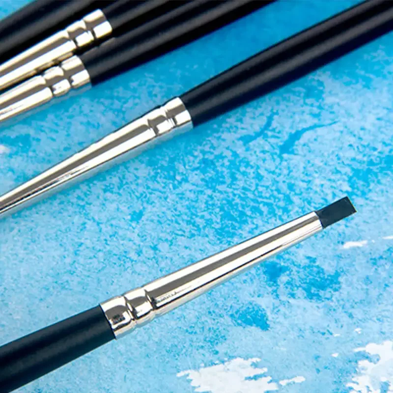 5 шт., Силиконовые кисти для дизайна ногтей