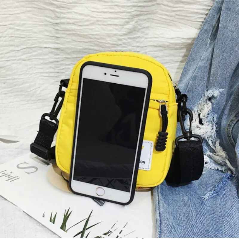 女性のための小さなキャンバスのハンドバッグ,女性のための流行のショルダーバッグ,電話の財布,2023