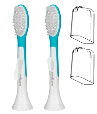Pontas para crianças 7 + cabeças de substituição escova de dentes elétrica cabeças para philips sonicare intercare
