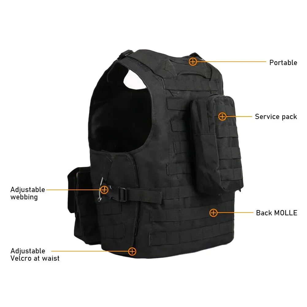 전술 군사 키즈 조끼 Chasse 페인트 볼 장비 Airsoft Gun Combat Corps Armure Extérieure Soft Attack CS 유니폼 조끼