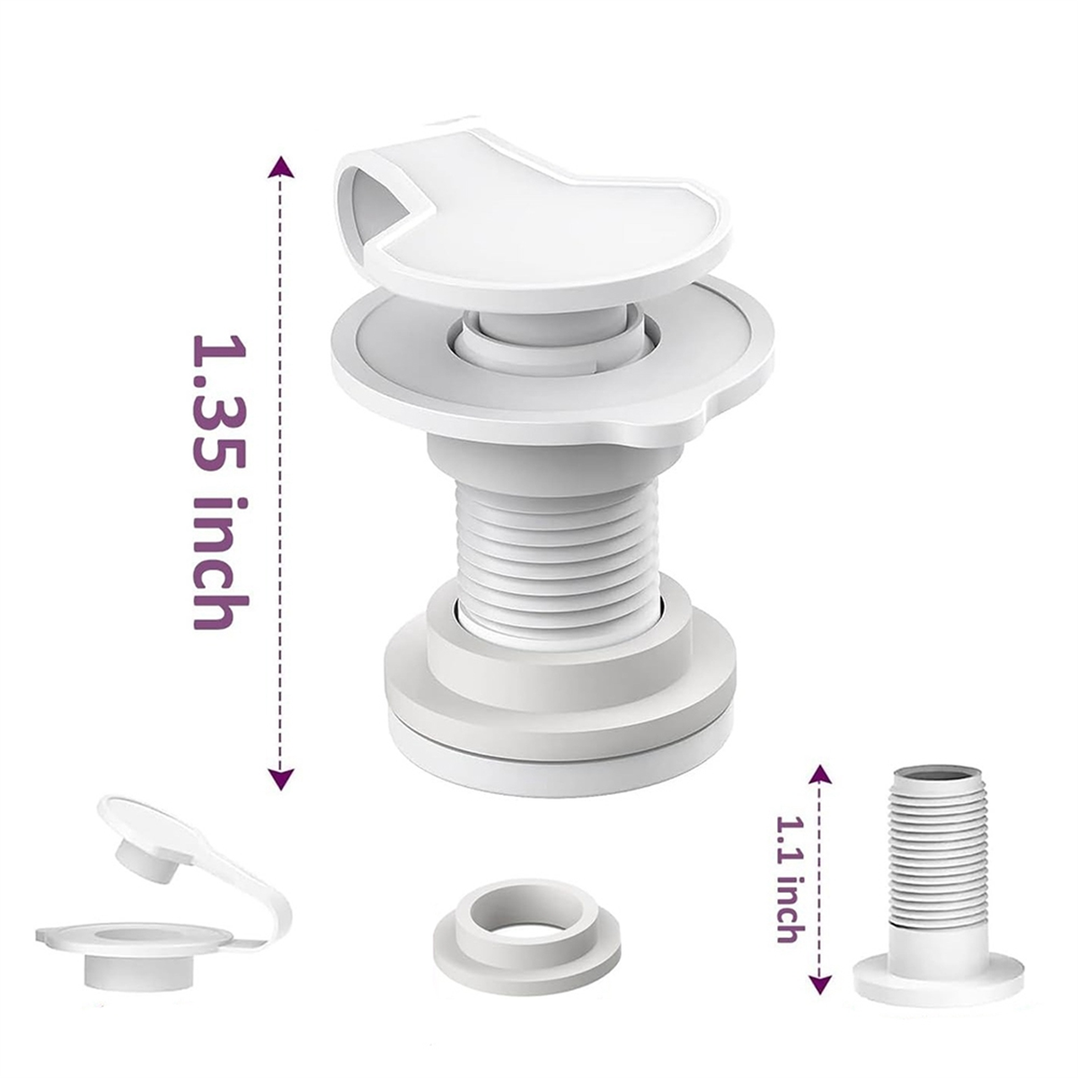 BABQ bouchon de vidange de refroidisseur bouchon de refroidissement remplacement Triple bouchon de vidange à pression ensemble de bouchon de refroidisseur pour refroidisseurs