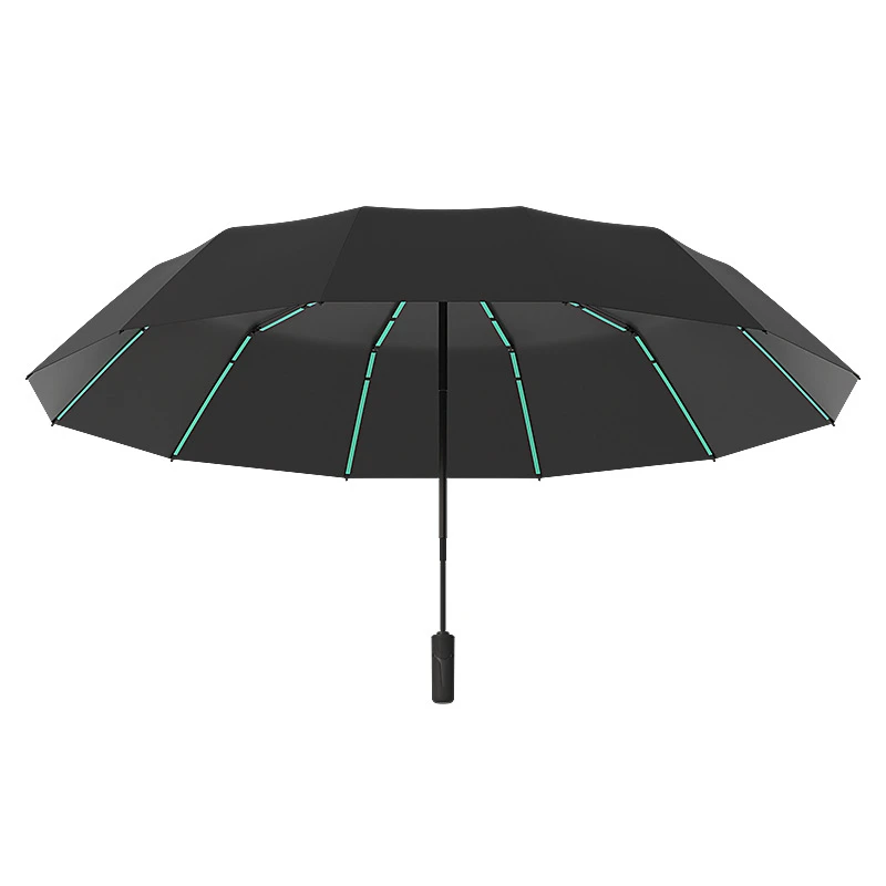 Xiaomi 144 osso guarda-chuva dobrável totalmente automático duplo osso spf 50 proteção uv resistência à chuva forte vento resistência guarda-chuva
