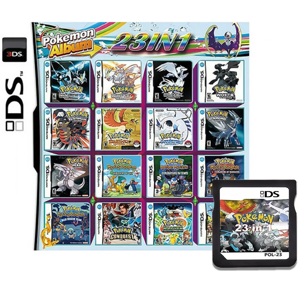 4300 in 1 compilatie DS NDS 3DS 3DS NDSL Game Cartridge Card Video Game Handheld Player (R4-kaart)