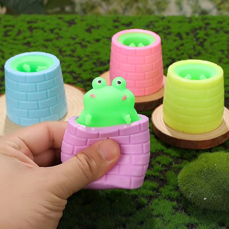 ตลก Pop-Up ช้า Rebound Squishy ชีสเมาส์ถ้วยมือ Antistress Reliever ถ้วยกระรอกของเล่นสําหรับเด็กผู้ใหญ่