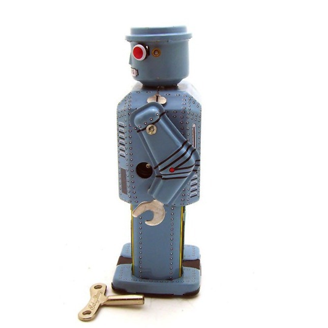 MS416 大きな目のロボットレトロノスタルジックなコレクション工芸品ギフトクリエイティブホーム装飾品ブリキのおもちゃ
