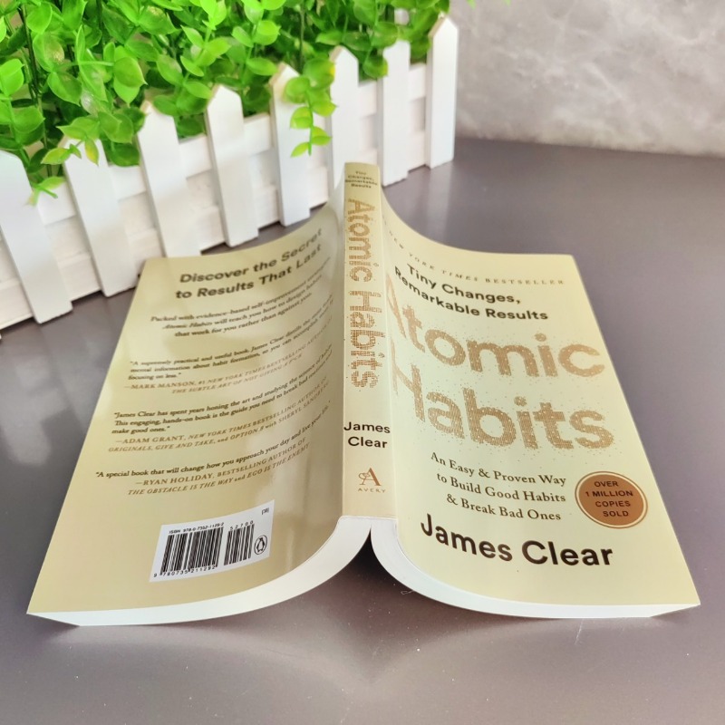 Atomic Habits ist ein beliebtes Buch zum Bauen, gute Gewohnheiten, hohe Qualität, effizient und leicht zu verstehen, schlechte Gewohnheiten zu brechen