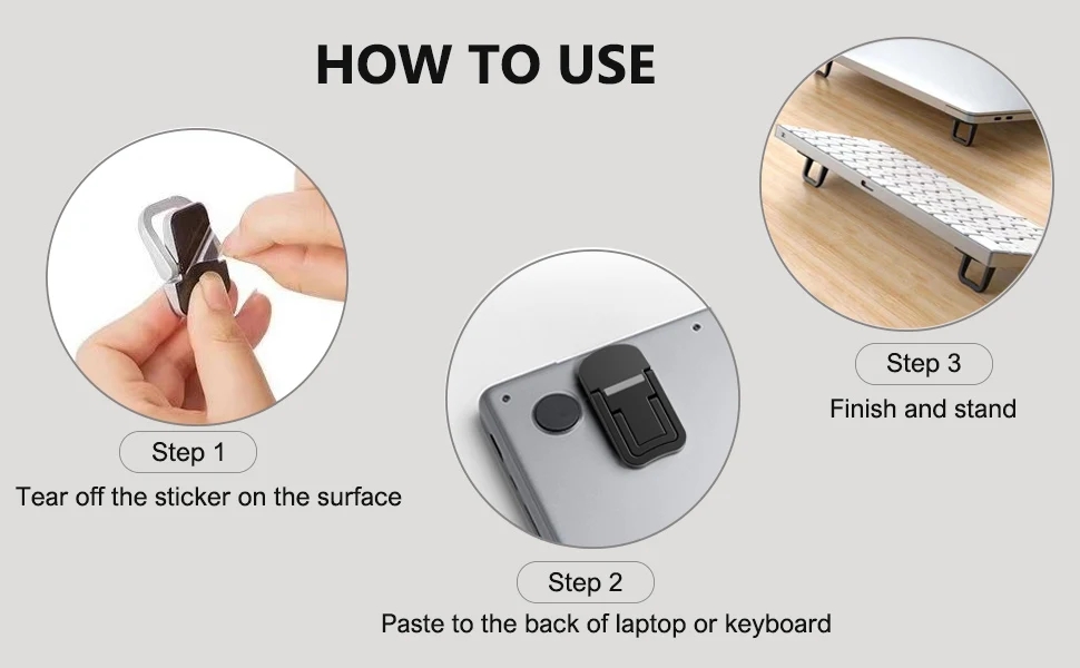 Mini Portable Legs Laptop Stand Holder For Macbook Huawei Samsung Xiaomi Dell ASUS HP Toshiba Notebook Support Keyboard Holder