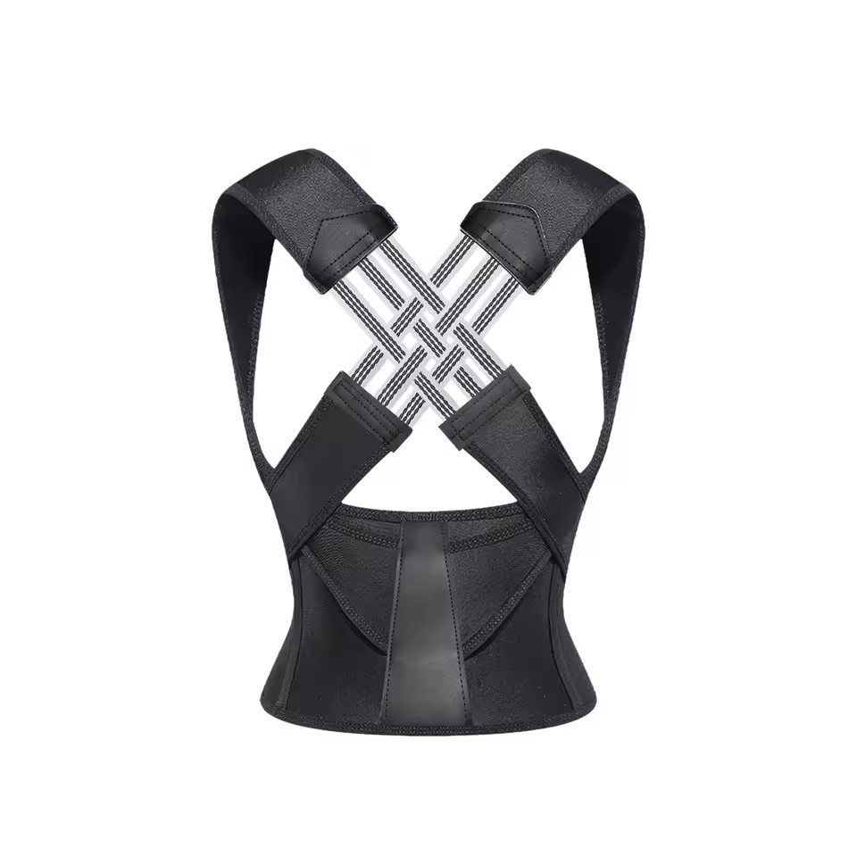 Back Brace Posture Corrector for Women and Men, Shoulder Straightener Adjustable Full Back Support Upper and Lower